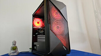 PC Zostava Ryzen 5 5600X + Grafika RX 580 + M.2NVMe 1TB ssd