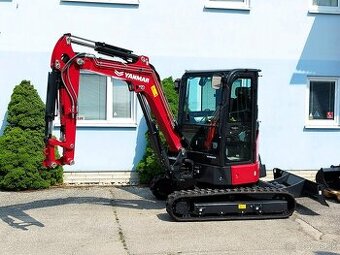 Predvádzacie pásové rypadlo Yanmar ViO38 bager (3,9ton)