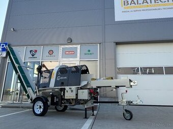 Kombinovaný elektro + za traktor štiepací poloautomat dreva