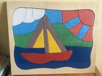 Drevené puzzle