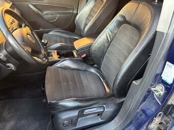 Kožene alcantara sedačky passat b6 3c sedan