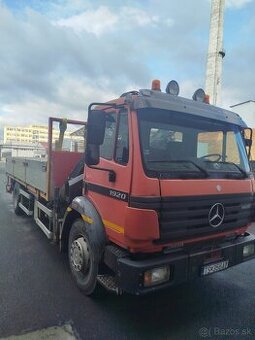 Mercedes 1920L hydraulická ruka HIAB 102
