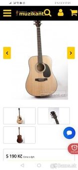 Akustická Gitara Turner