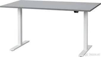 Elektricky nastavitelny stôl IKEA Rodulf sivo/biely