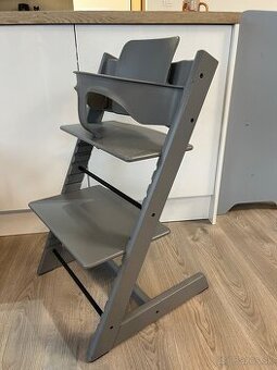 Stokke Tripp Trapp detska rastuca stolicka Storm Grey