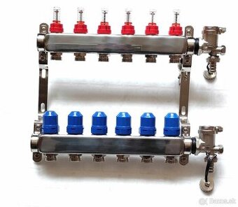 Rozdelovač,čerpadlova zostava,čerpadlovka,podlahove kurenie