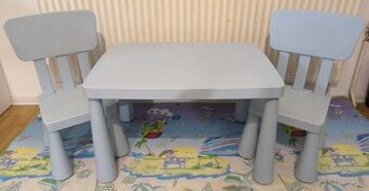 Detsky stolik a stolicky IKEA