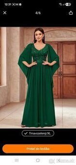 Plesové šaty zelené