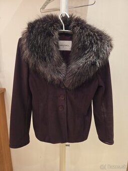 Kabát CHANTALL bordový 40