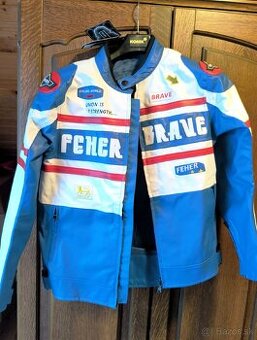 Kožená moto bunda