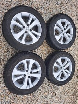 Dacia sandero hlinikove disky celorocne pneumatiky 205/55/16