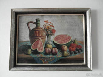 Starý obraz Procházka