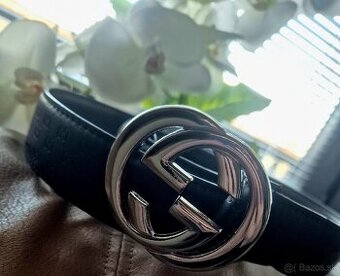 Gucci kožený opasok