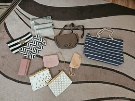 Krásne kabelky, peňaženky,kozmetické tašky ,kus/5€