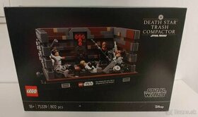 Lego StarWars - 75339 Drvič odpadkov Hviezdy smrti– dioráma