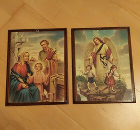 Stare naboženske obrazy- obrazky,medaila Ján Pavol II