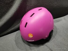 Detská lyžiarska prilba Wedze H100 Jr pink