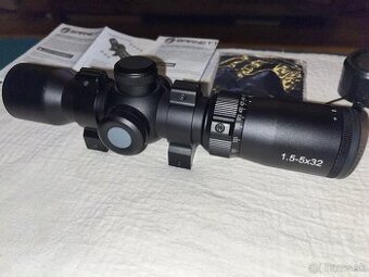 Puškohľad BARNETT 1.5-5x32 Adjustable Illuminated Scope