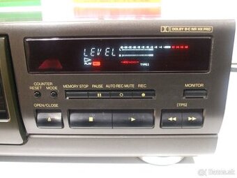 HX PRO 3-hlavovy ATC kazetovy deck TECHNICS RS-BX601 Japan