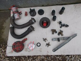 Predam pre skoda 105-120 naraznik ventil kurenia hadice reme