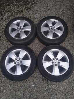 15" FABIA 3,VW,SEAT + letné pneu.