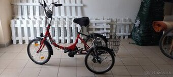 trojkolesný elekrický bicykel