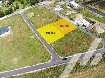 Predaj - Stavebné pozemky Budatín, Žilina (860 m2 a 940 m2