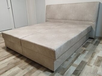 manzelska postel bezova 170x195x45 cm