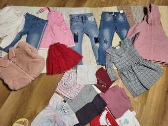 Oblečenie pre skolkarku velkost 110