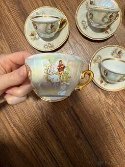 Porcelánová sada šálky a podšálky
