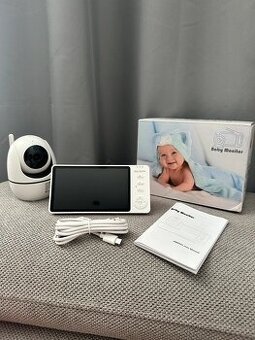 TOP Detská video pestúnka s veľkým 5 displ. baby monitor