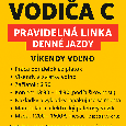 Vodič C – pravidelná linka, denné jazdy, víkendy voľno ZV