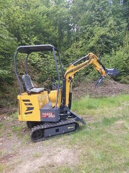 Predám minibáger s mimoosým kopaním YAMA 950 RS.