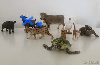 Figúrky, kartičky, rôzne