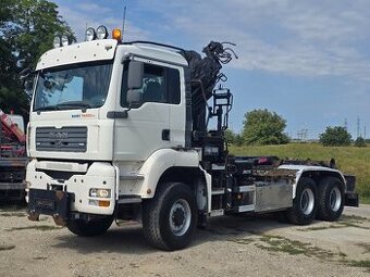 MAN TGA 26.440 6x6 / hakovy nosic / hiab 166 d 4hiduo