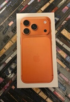 iPhone 17 Pro Cosmic Orange 256gb, - NOVY - NEROZBALENY - 1