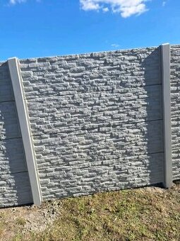 Výroba a montáž betónových plotov