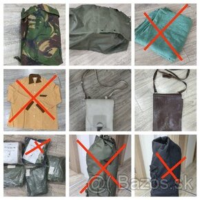 Predám vojenské veci, rôzne