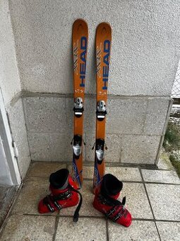 Detske lyze 120 s lyziarkami