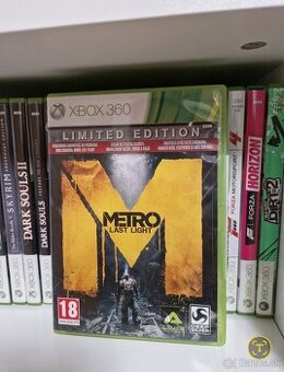 Predám hru Xbox 360 Metro Last Light Limited edition