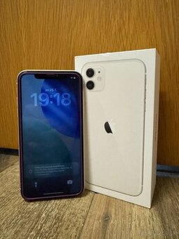 🔥 PREDÁM iPhone 11 – 64 GB, BIELY 🤍