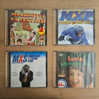 LACNO: Originalne DVD filmy a rozpravky 10 ks