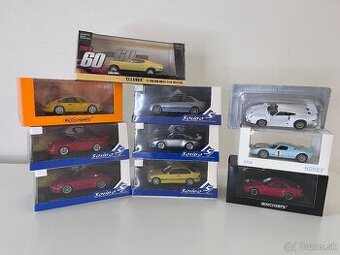 Predám 1/43 a 1/18 modely aj otváracie časti (Nerozbalené)