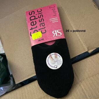2 páry bavlnené ponožky v 39-42 NOVÉ