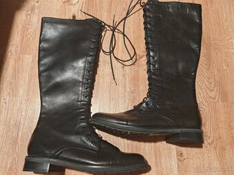 Predám kožené čižmy na snorovanie reiker č. 38