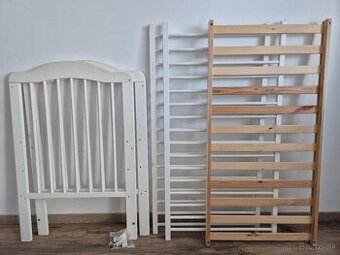 Drevena detska postielka