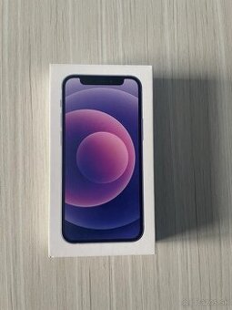 Originálna krabica od Iphone 12 mini fialový