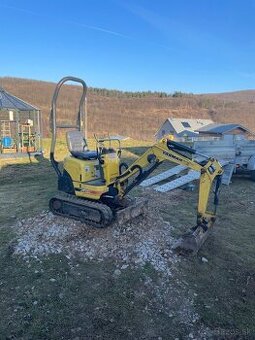 „Minibager / minirýpadlo – výkopové práce Banská Štiavnica“