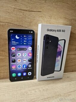 Samsung Galaxy A55 5G, 256gb, Awesome Navy, PREDÁM