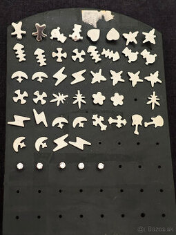 Náušnice bižutéria